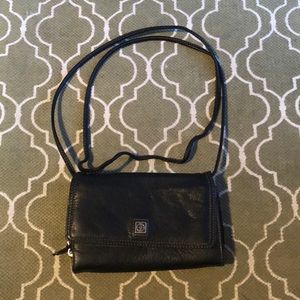 Giani Bernini leather organizing crossbody